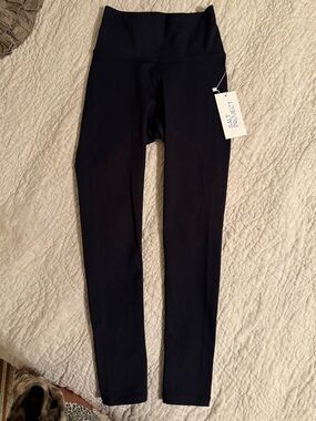 NWT Salt Project Black Brushed Energy Legging XS